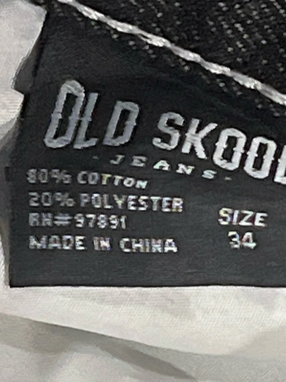Vintage Y2K Old Skool Baggy Jeans
